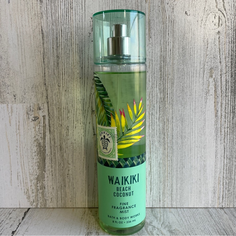 BBW WAIKIKI BEACH COCONUT FINE FRAGRANCE MIST NEW